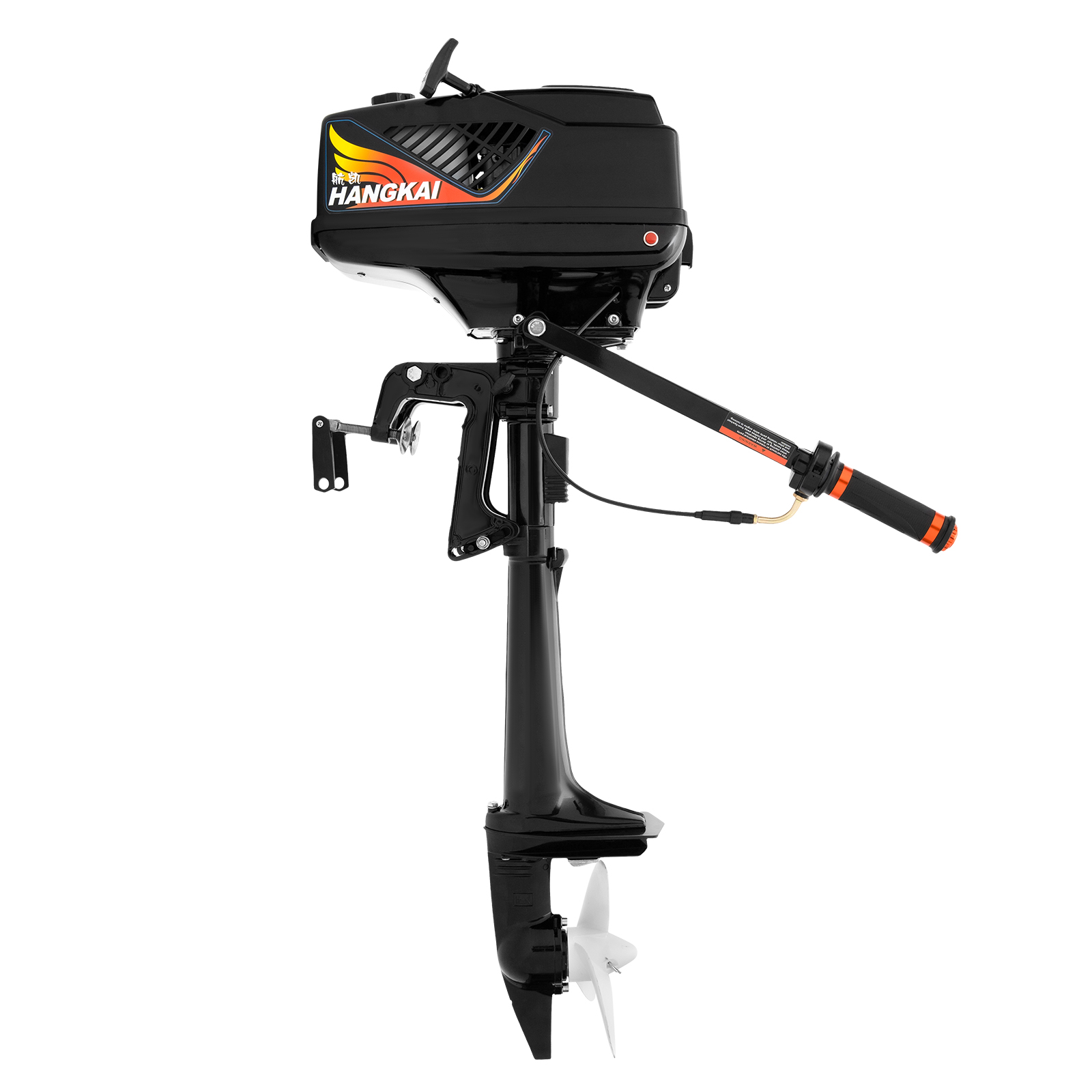 2-Stroke, 3.6 HP Outboard Moto - Fishing Boat Outboard Motor recension och pris