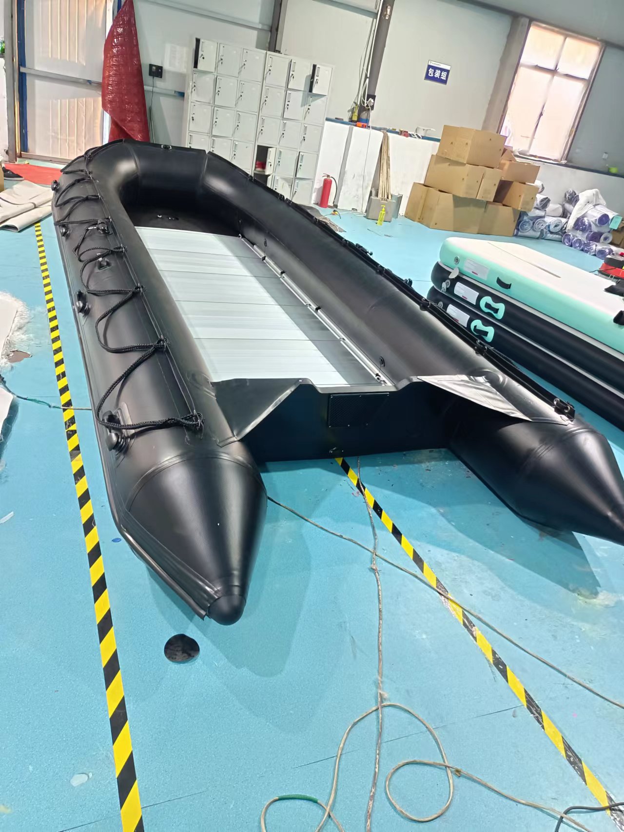 Fishing Boat With Aluminum Flo - Fishing Boat Inflatable recension och pris