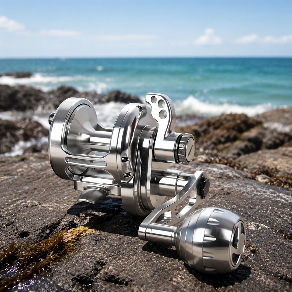 Saltwater Trolling Reel High S - Fishing Boat Steering Wheel recension och pris