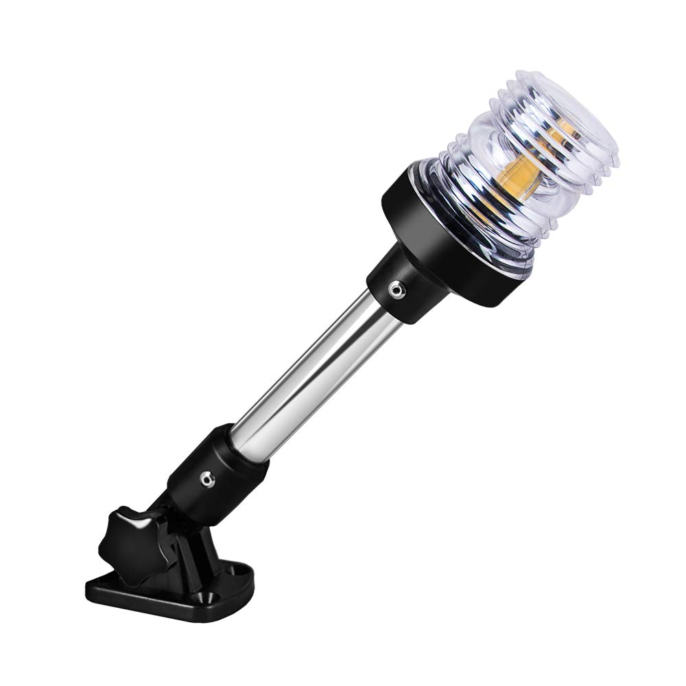 360 Degree White LED Fold Down - Fishing Boat Navigation Light recension och pris